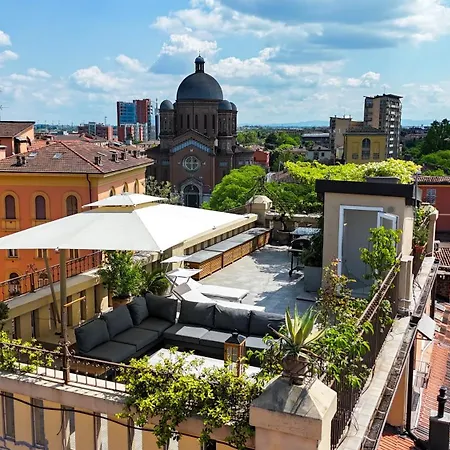 Διαμέρισμα Terrazza Bonasi - Relax & Cinema Privato In Centro Storico Μόντενα